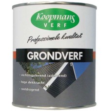 Grondverf Koopmans 2500 ml wit, groen of grijs 
